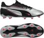 PUMA King Match Fg ag Voetbalschoenen Zilver - Thumbnail 1