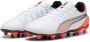 PUMA king match fg ag jr Voetbal schoen firm ground Wit - Thumbnail 2
