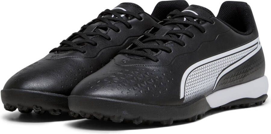 PUMA King Match TT (Astro Turf) Voetbalschoenen Zwart