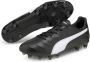 PUMA King Pro 21 Gras Voetbalschoenen (FG) Zwart Wit - Thumbnail 1