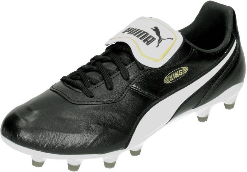 PUMA King Top FG Sportschoenen nen zwart wit goud - Foto 5