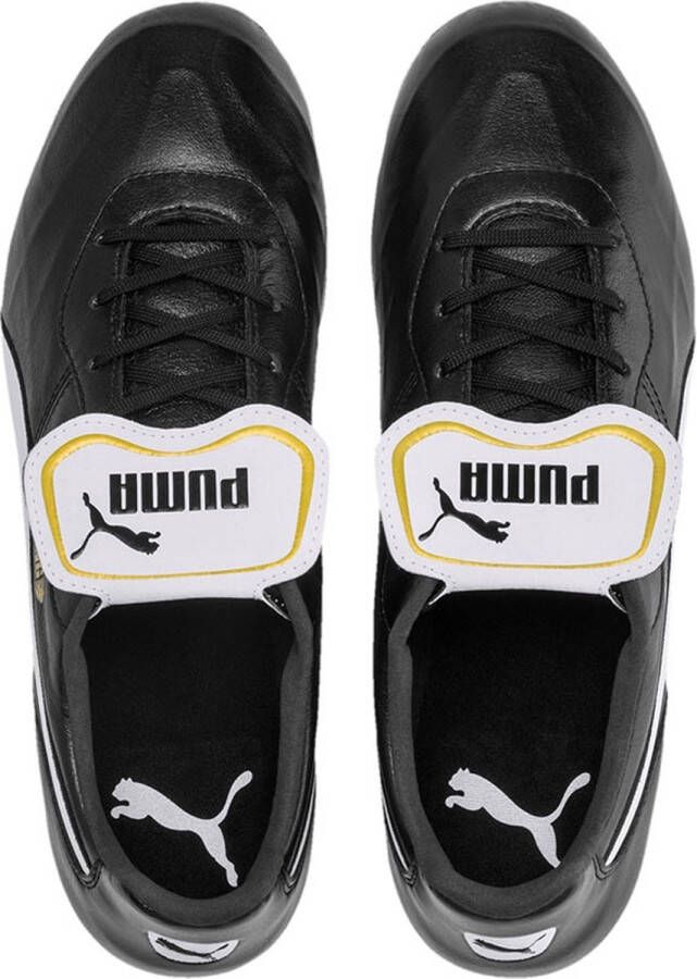 PUMA King Top FG Sportschoenen nen zwart wit goud - Foto 3