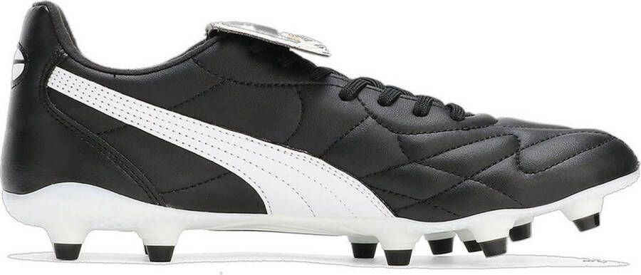 PUMA King Top Gras Kunstgras Voetbalschoenen (MG) Zwart Wit Goud