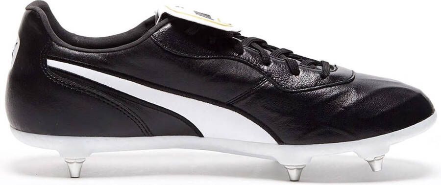 PUMA KING Top Ijzeren Nop Voetbalschoenen (SG) Zwart Wit - Foto 3