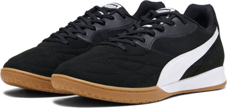 PUMA KING TOP IT Unisex Sportschoenen Black- White- Gold