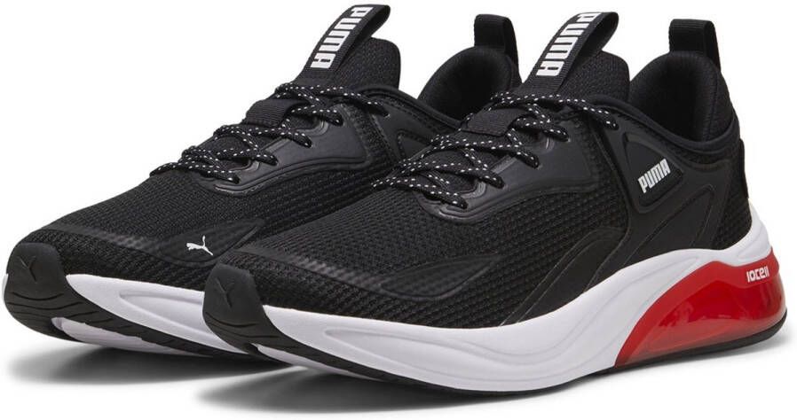 PUMA Laufschuhe Low Cell Thrill 310168 Black-For All Time Red