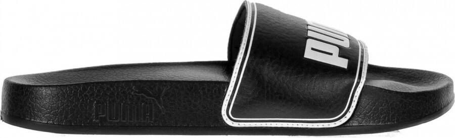 PUMA Leadcat Slippers Unisex Black White