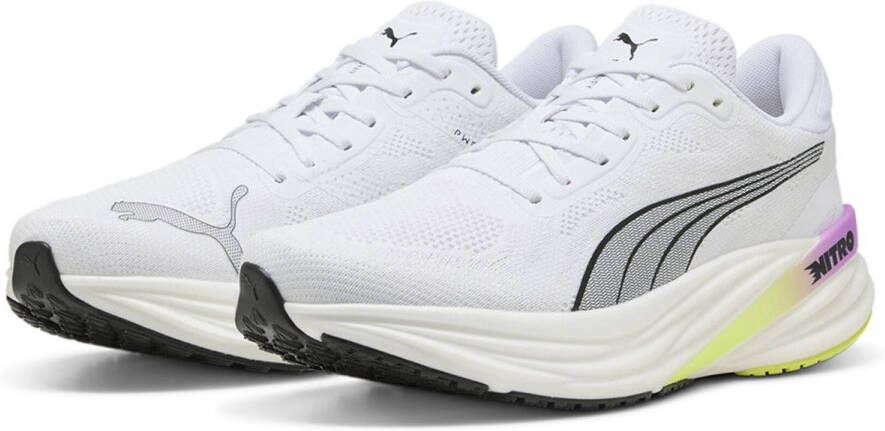 PUMA Magnify Nitro 2 Hardloopschoenen Wit 1 2 Man