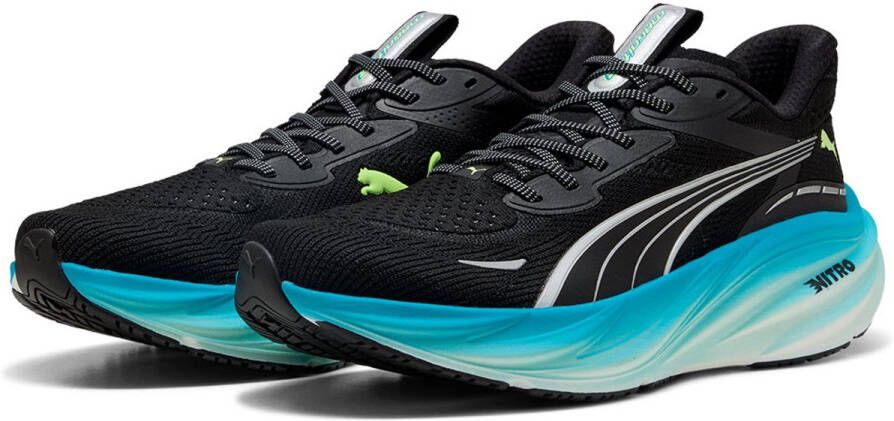 PUMA Magnify Nitro 3 Hardloopschoenen Zwart Man