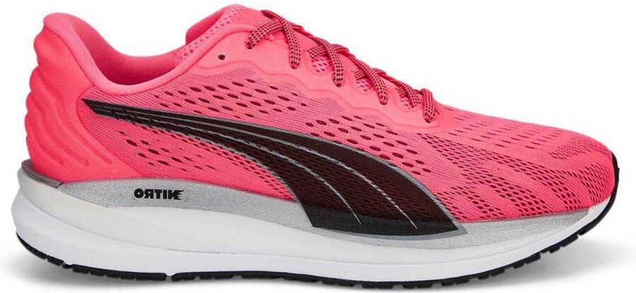 PUMA Magnify Nitro Surge Hardloopschoenen Sunset Glow Black Dames