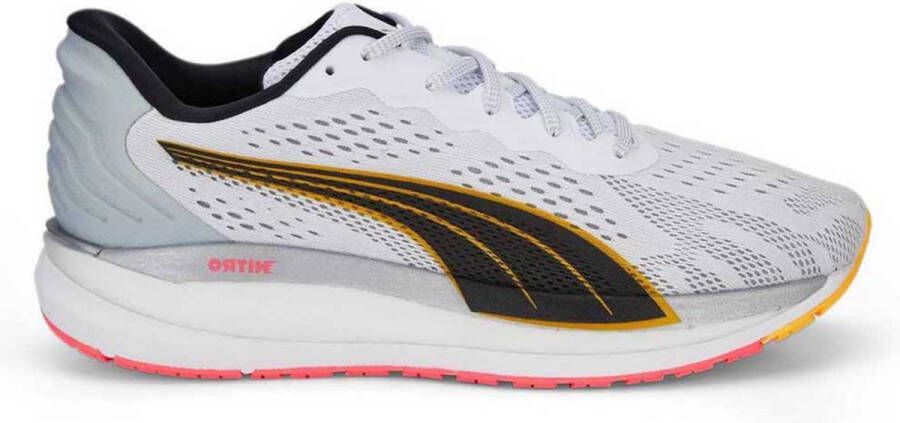 PUMA Magnify Nitro Surge Hardloopschoenen White Sun Stream Heren