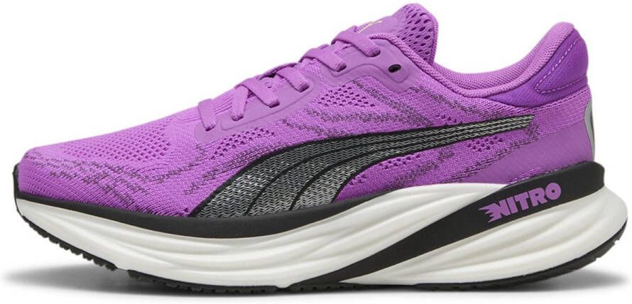 PUMA Mangnify Nitro 2 Hardloopschoenen Paars 1 2 Vrouw