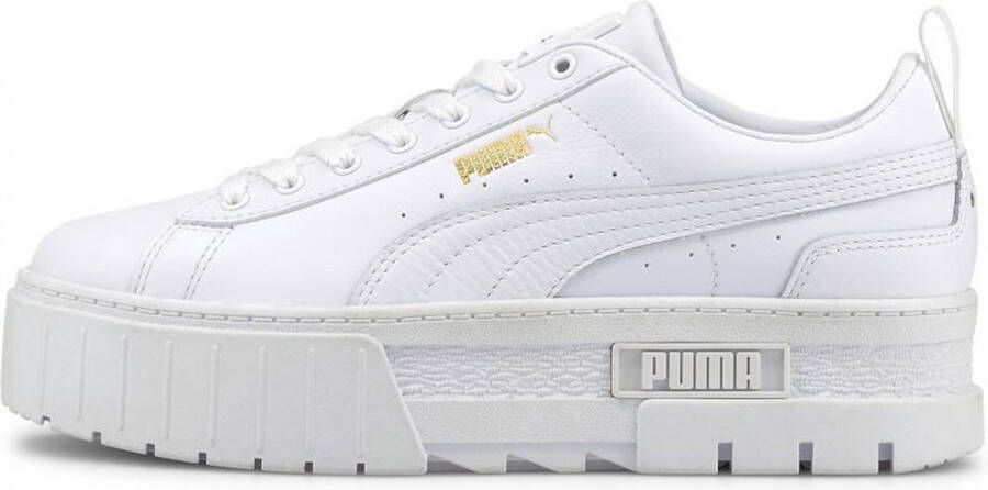 Puma Mayze Lth Wn´s Fashion sneakers Schoenen white maat: 42 beschikbare maaten:37.5 36 38.5 39 40.5 41 42 - Foto 5