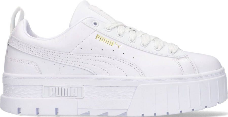 Puma Mayze Lth Wn´s Fashion sneakers Schoenen white maat: 42 beschikbare maaten:37.5 36 38.5 39 40.5 41 42 - Foto 3