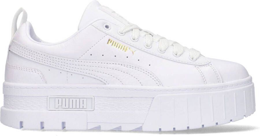 Puma Mayze Lth Wn´s Fashion sneakers Schoenen white maat: 42 beschikbare maaten:37.5 36 38.5 39 40.5 41 42 - Foto 2