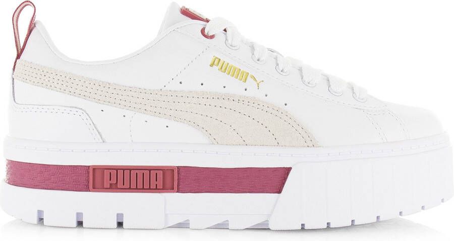 PUMA Mayze Lth Wn Lage sneakers Leren Sneaker Dames Wit - Foto 2
