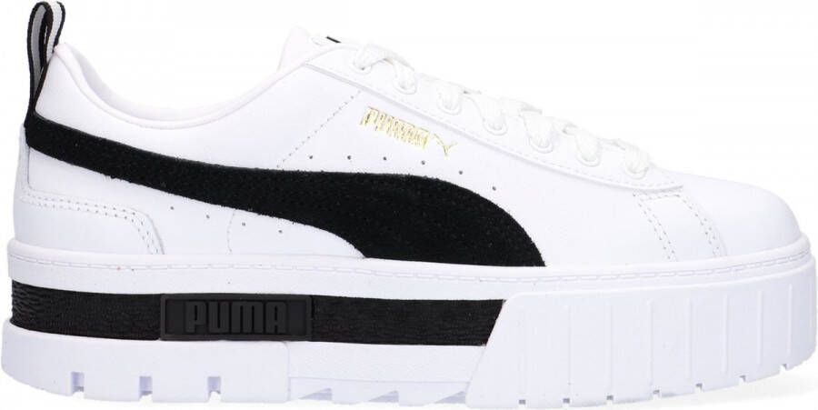 Puma Mayze Lth Wn's Fashion sneakers Schoenen white black maat: 37.5 beschikbare maaten:36 37.5 38.5 40.5 41 42 - Foto 17