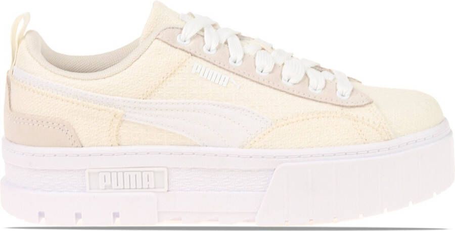 Puma Mayze Patchwork Wit Crème Dames
