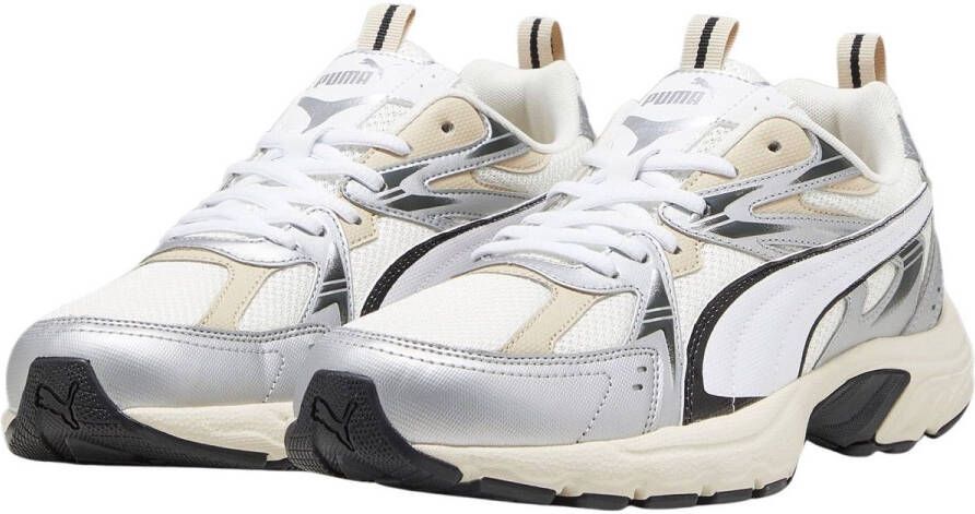 PUMA Milenio Tech Unisex Sneakers Warm White- Silver - Foto 2