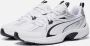 Puma Tech Sneaker met Zwarte en Zilveren Accenten White - Thumbnail 3