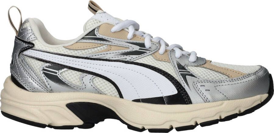 PUMA Milenio Tech Unisex Sneakers Warm White- Silver - Foto 4