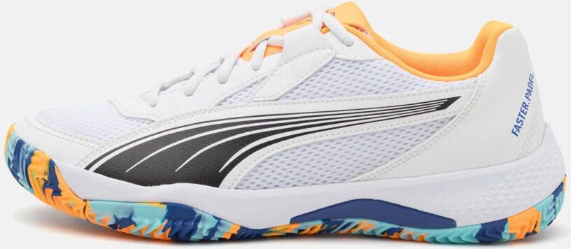 PUMA Nova Court Padelschoenen Wit 1 2