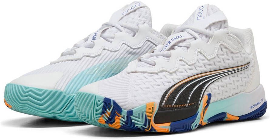 PUMA Nova Elite Padelschoenen Wit Man
