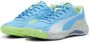 PUMA NOVA Smash Unisex Sportschoenen Luminous Blue- White-Glacial Gray - Thumbnail 4