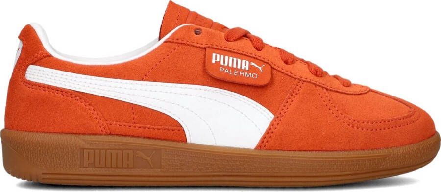 Puma Palermo Jr (GS) Lifestyle in rood formaten: 38.5