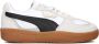 Puma Palermo Dames Schoenen Wit Maat: 37.5 Leer Foot Locker - Thumbnail 1