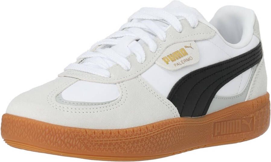 Puma Palermo Dames Schoenen Wit Maat: 37.5 Leer Foot Locker