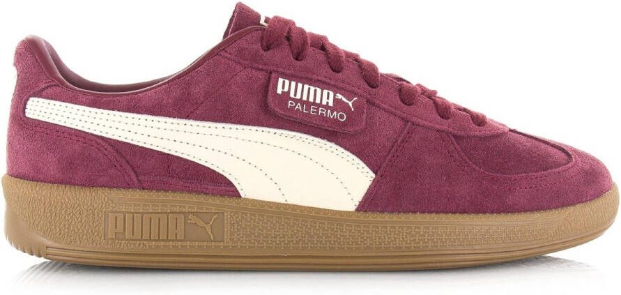 Puma Palermo ruby shimmer alpine snow Leer Unisex