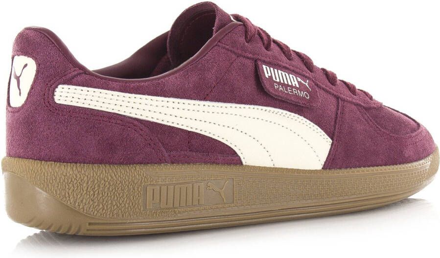 Puma Palermo ruby shimmer alpine snow Leer Unisex