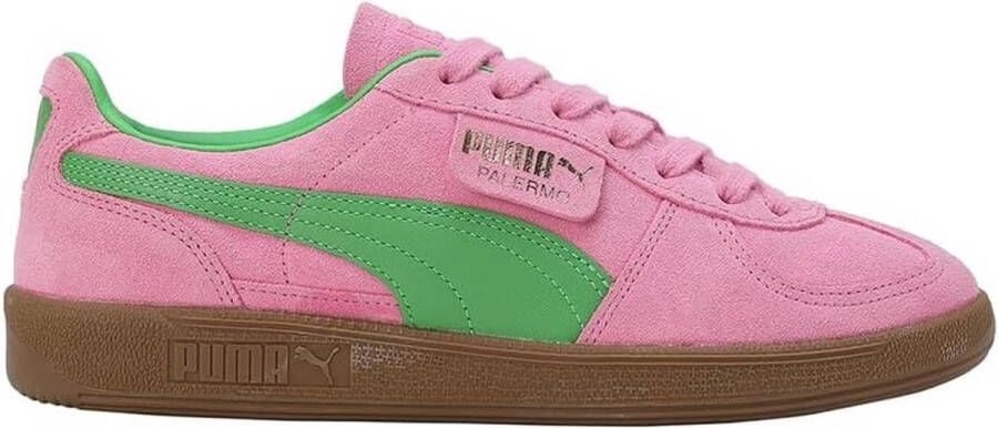 PUMA Palermo W Sneakers Roze Groen Casual schoenen