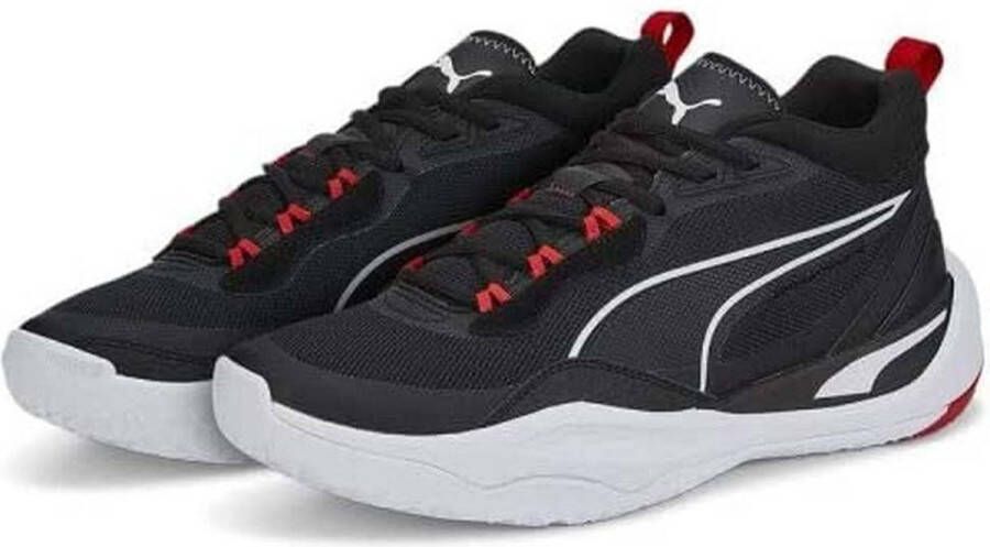 PUMA Basketball Shoes for Adults Playmaker Pro Black Unisex