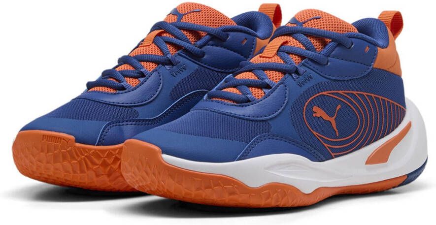PUMA Playmaker Pro Basketbalschoenen Voor Jongeren Blauw 1 2 Man