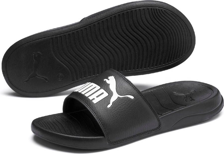 PUMA Popcat 20 Unisex Slippers Black White