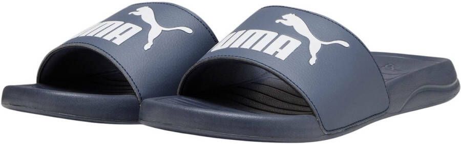 PUMA Popcat 20 Inky Blue badslippers Blauw