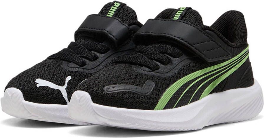 PUMA Pounce Ac+ Hardloopschoenen Zwart Jongen