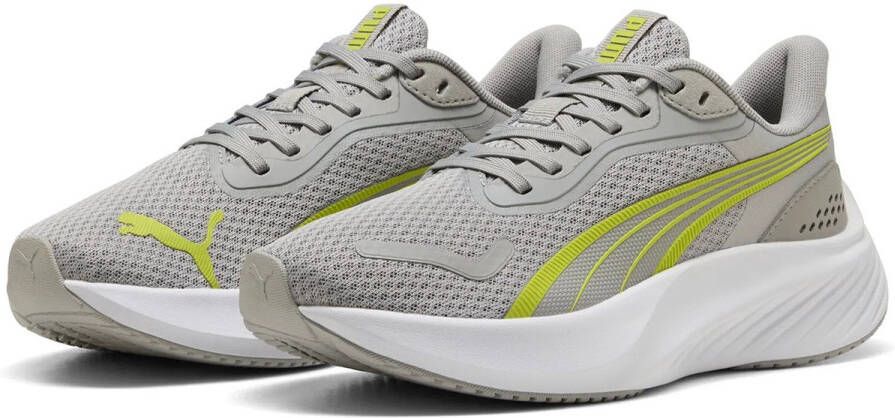 PUMA Pounce Lite Jr kindersportschoenen 401512 06 Gray Lime