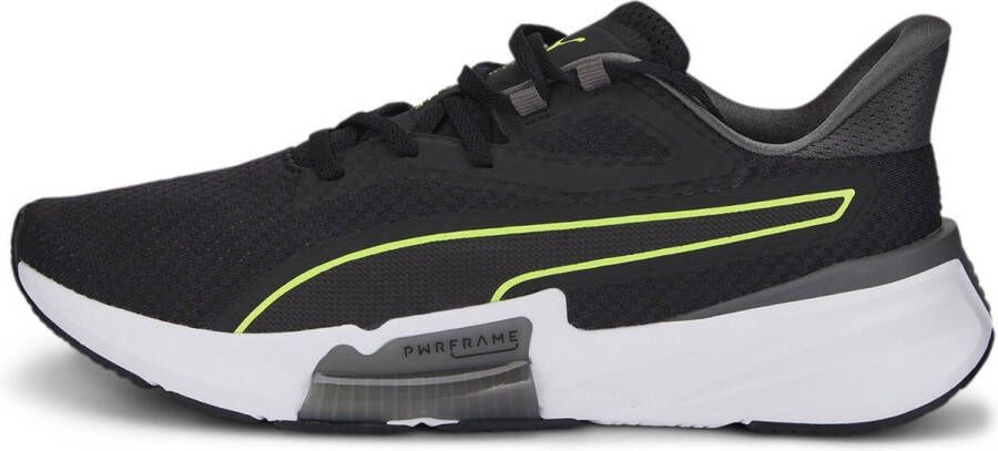 Puma PWRFrame TR fitness schoenen zwart groen