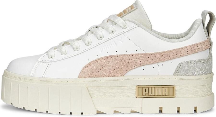 Puma Mayze Thrifted Trendy Sneakers Dames warm white maat: 40.5 beschikbare maaten:37 40.5 - Foto 6