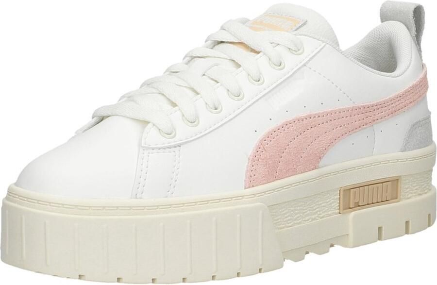 Puma Mayze Thrifted Trendy Sneakers Dames warm white maat: 40.5 beschikbare maaten:37 40.5 - Foto 4