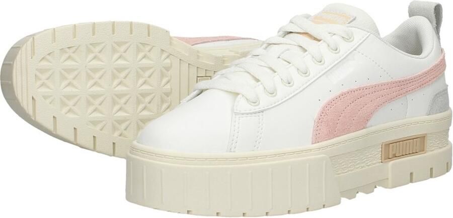 Puma Mayze Thrifted Trendy Sneakers Dames warm white maat: 40.5 beschikbare maaten:37 40.5 - Foto 9