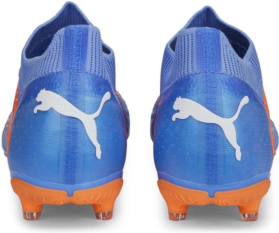 PUMA Future Match Gras Kunstgras Voetbalschoenen (MG) Blauw Oranje Wit - Foto 2