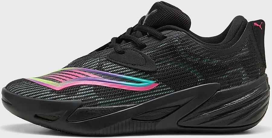 PUMA All-Pro NITRO 2 Basketbalschoen Zwart Mint