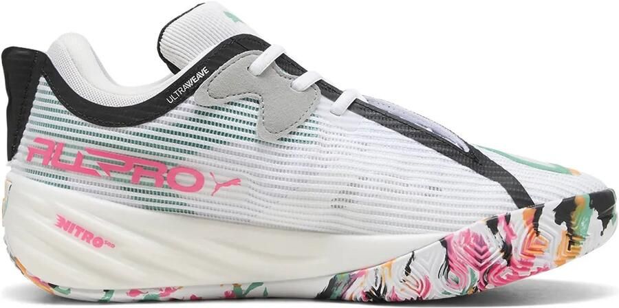 Puma Basketbalschoenen Baskets all-pro nitro 2 blanc