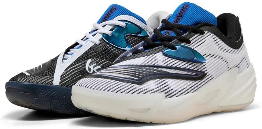 PUMA All-pro Nitro™ 2 Shammgod Basketbalschoenen Wit Zwart Man