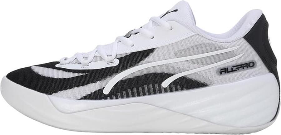 PUMA All-pro Nitro Team Basketbalschoenen Wit