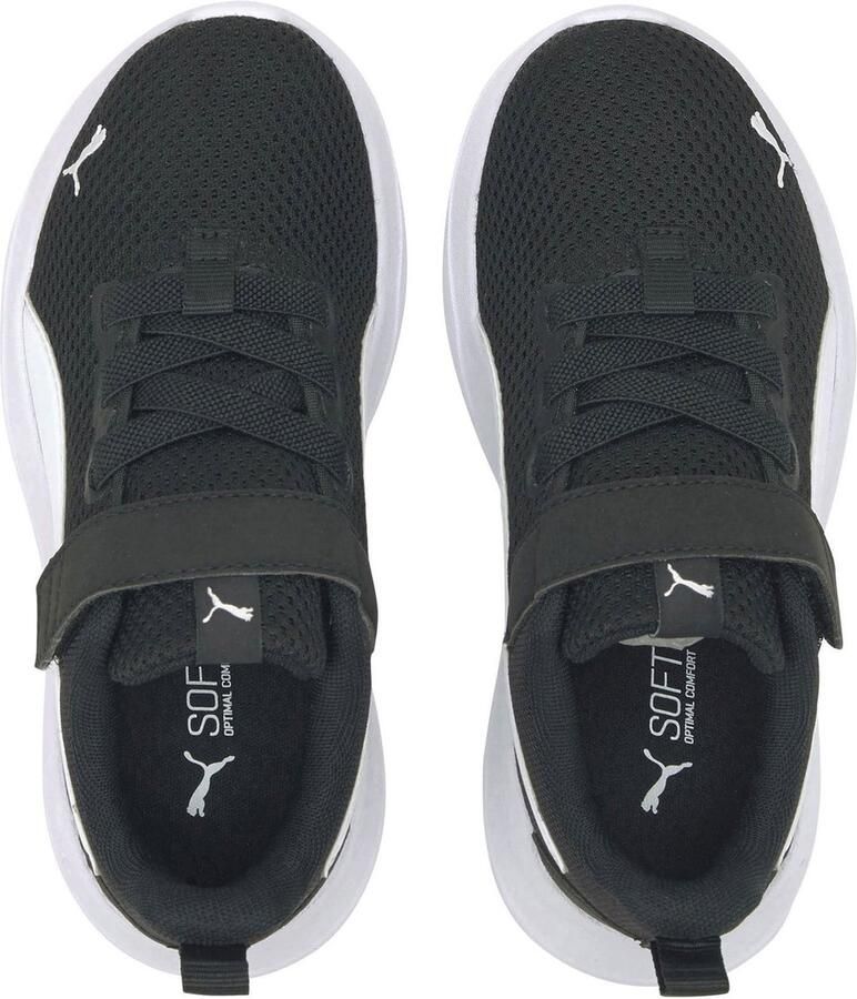Puma Anzarun Lite AC inf sneakers zwart wit Mesh Meerkleurig 34 - Foto 4